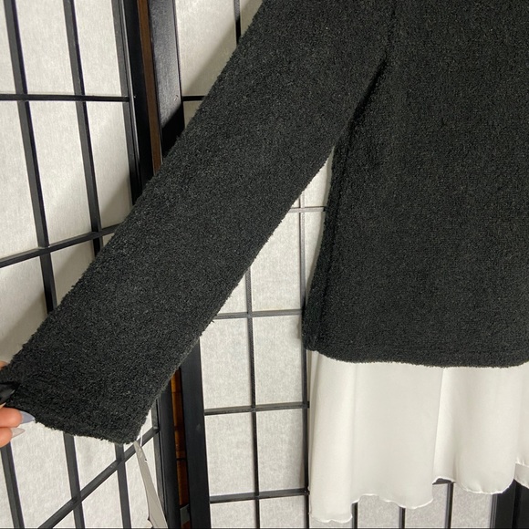 Goodnight Macaroon Knitted Sweater with Mock Layer - Picture 5 of 6